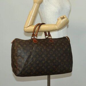 LOUIS VUITTON Monogram Speedy 40 Hand Bag M41522 LV Auth 135202